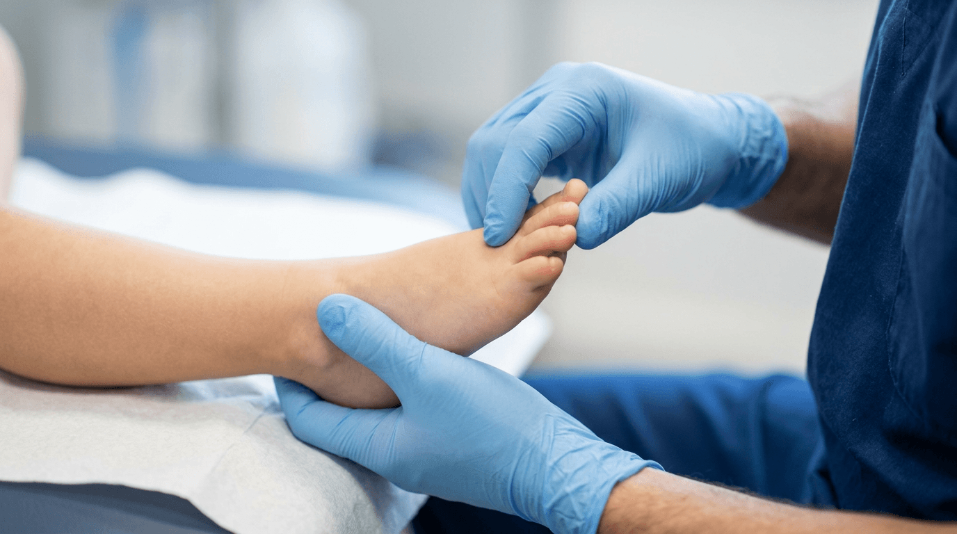 Pieds pédiatriques